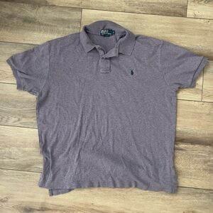 Vintage 90s Polo Ralph Lauren Purple Polo Shirt Men’s L Hong Kong